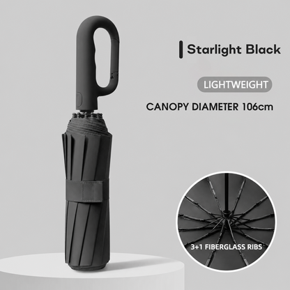 ☔ Automatic Windproof Umbrella – One-Click Open & Close | Compact & Waterproof