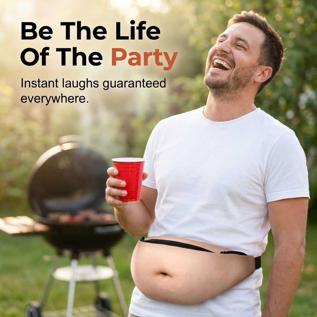 ⚡Hot Sales 49% OFF🔥Dad Bag Fanny Pack & 3D Beer Belly Waist Pack