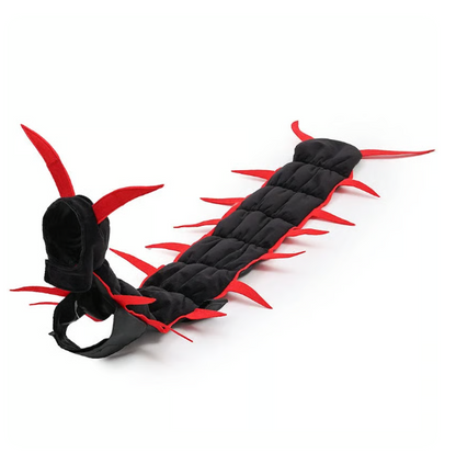 🎃 Creepy-Cute Halloween Centipede Pet Costume – 3D Crawling Outfit for Dogs & Cats 🐾