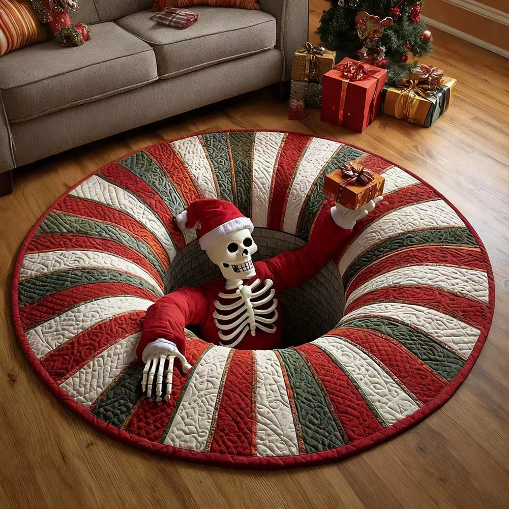 🔥Last Day 50% OFF🔥Spooky 3D Halloween Illusion Rug 🎃🕷️