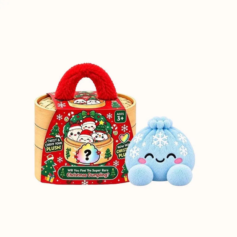 🏆Limited Time Sale 49% OFF🎄🌈Christmas Dumpling Plush Blind Box Collection🥟