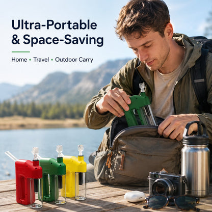 ⚡Portable Handheld Electric Filtration Device | Compact Glass Chamber Design with Electric-Assisted Operation & 6 Color Options ✨