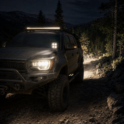 🏕️ 360° Magnetic LED Pod Lights – Portable Wireless Lighting For Camping, Home & Emergencies
