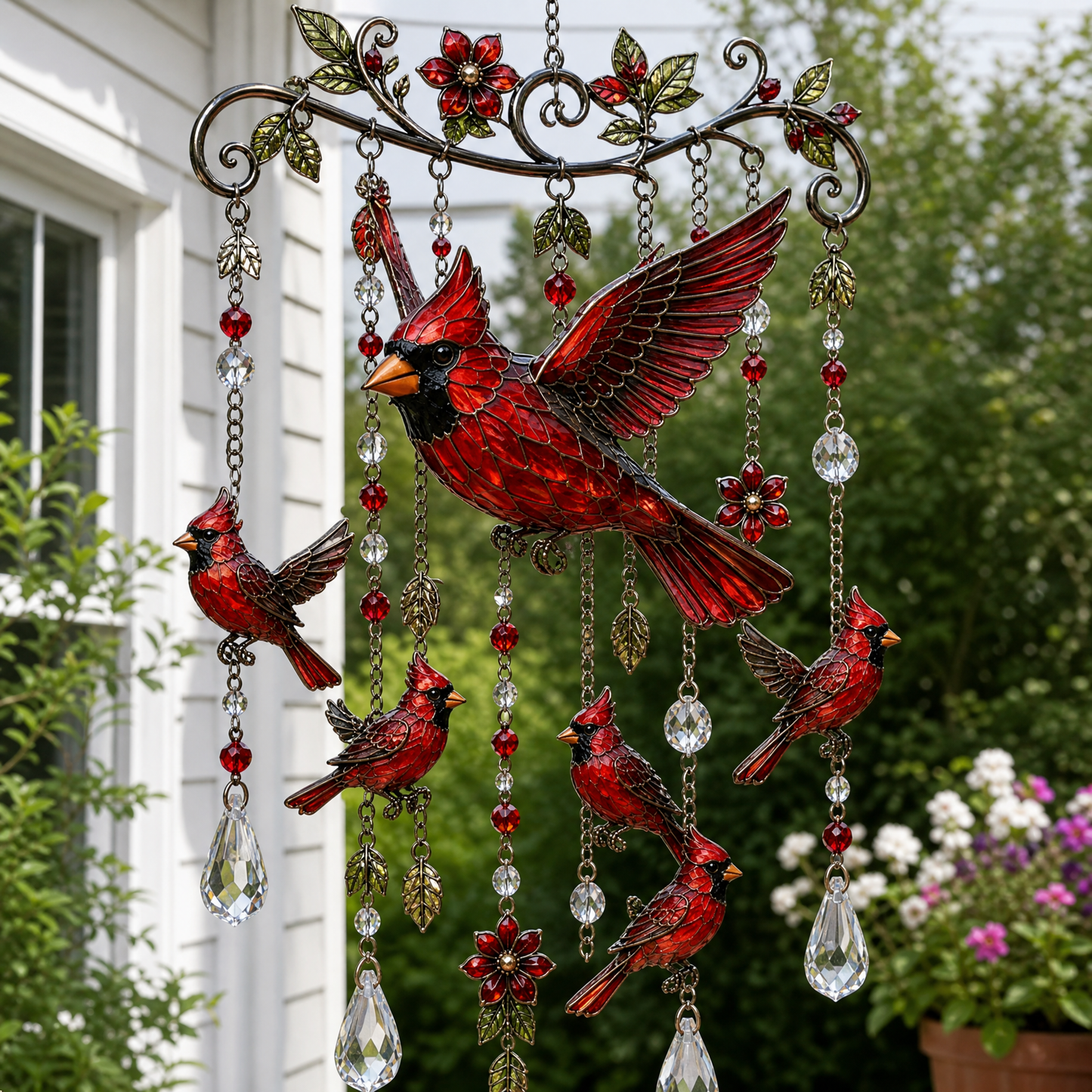✨ Last Day 49% OFF 🐦 Graceful Hummingbird Wind Chime 🍃 Add Beauty to Every Breeze