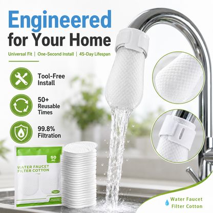 💧 Faucet Filter Bag – Reusable Tap Water Filter for Cleaner, Fresher Water