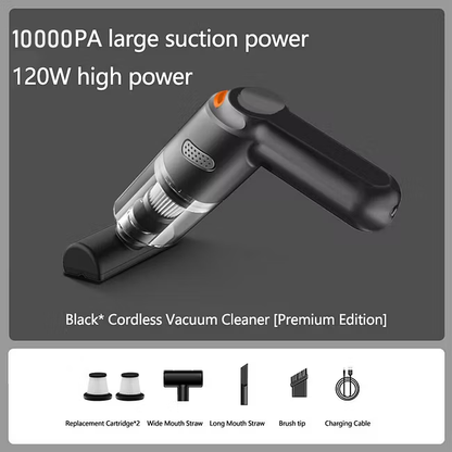 🎉 2026 Sale — Over 142,000 Sold! 🧹 Cordless Car Vacuum – 10000Pa Suction & 4000mAh Battery 🚗