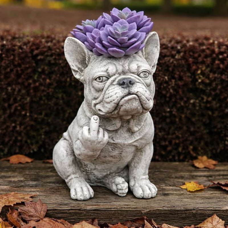 🔥 Last Day 50% OFF🐶Boston Terrier Planter — Instantly Infuse Your Plants with Personality 🌿