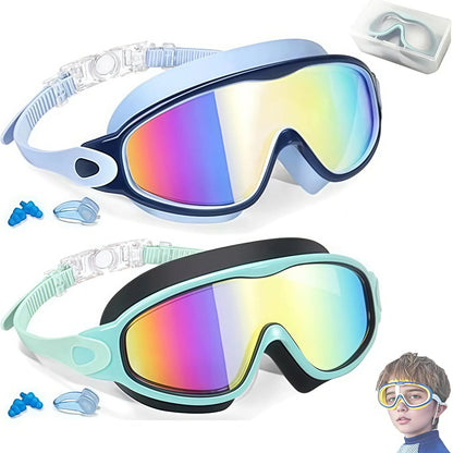 Kids Swim Goggles - UV Protection & Anti-Fog