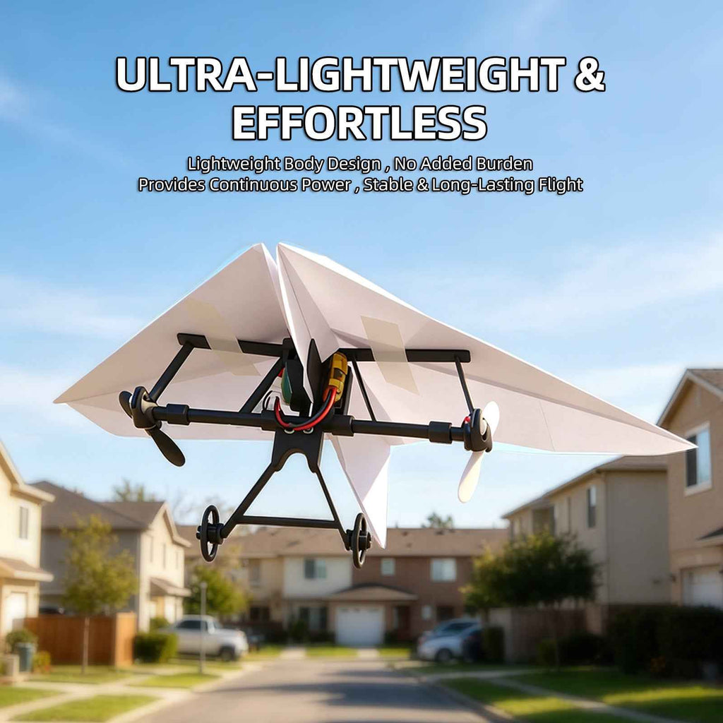 ✈️ Turn Any Paper Airplane Into a Real RC Flyer