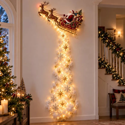 🚂 Santa’s Christmas Express – Magical LED Train Wall Light 🎄✨