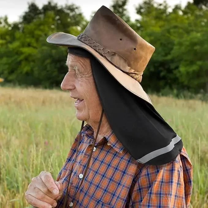 4PCS Hard Hat Sun Shade with Neck Flap – Cooling UV Protection for Outdoor Workers