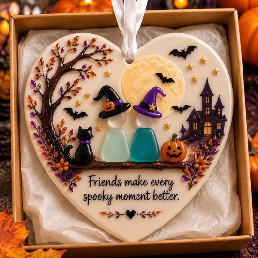 🎃 Halloween Early Bird Sale | 49% OFF🎃 Halloween Friendship Sea Glass Ornament