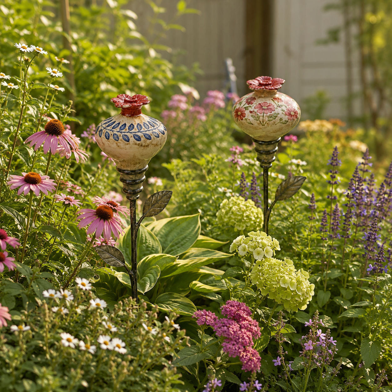 🔥Last Day 70% OFF🐦Vintage Hummingbird Feeder Garden Decor Stake