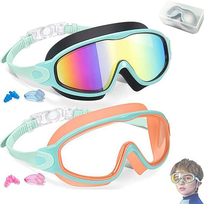 Kids Swim Goggles - UV Protection & Anti-Fog