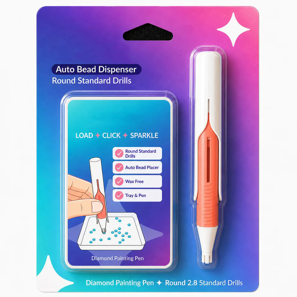 🔥Last Day 50% OFF - 💎 Automatic Diamond Painting Bead dispenser