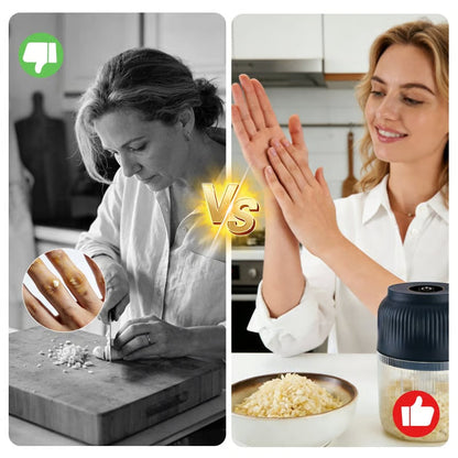 Household Electric Garlic Crusher