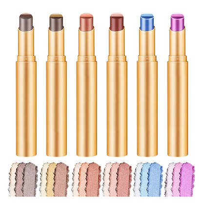 ✨ Tri-Color Gradient Eyeshadow Stick