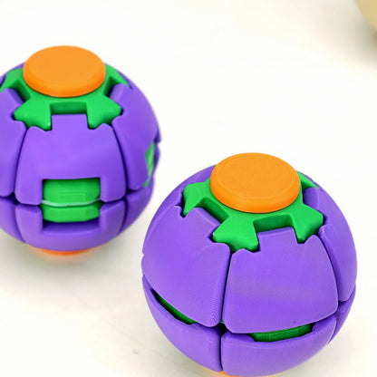 🔥LAST DAY 50% OFF🔥Press-to-Spin Stress Relief Fidget Ball🎁