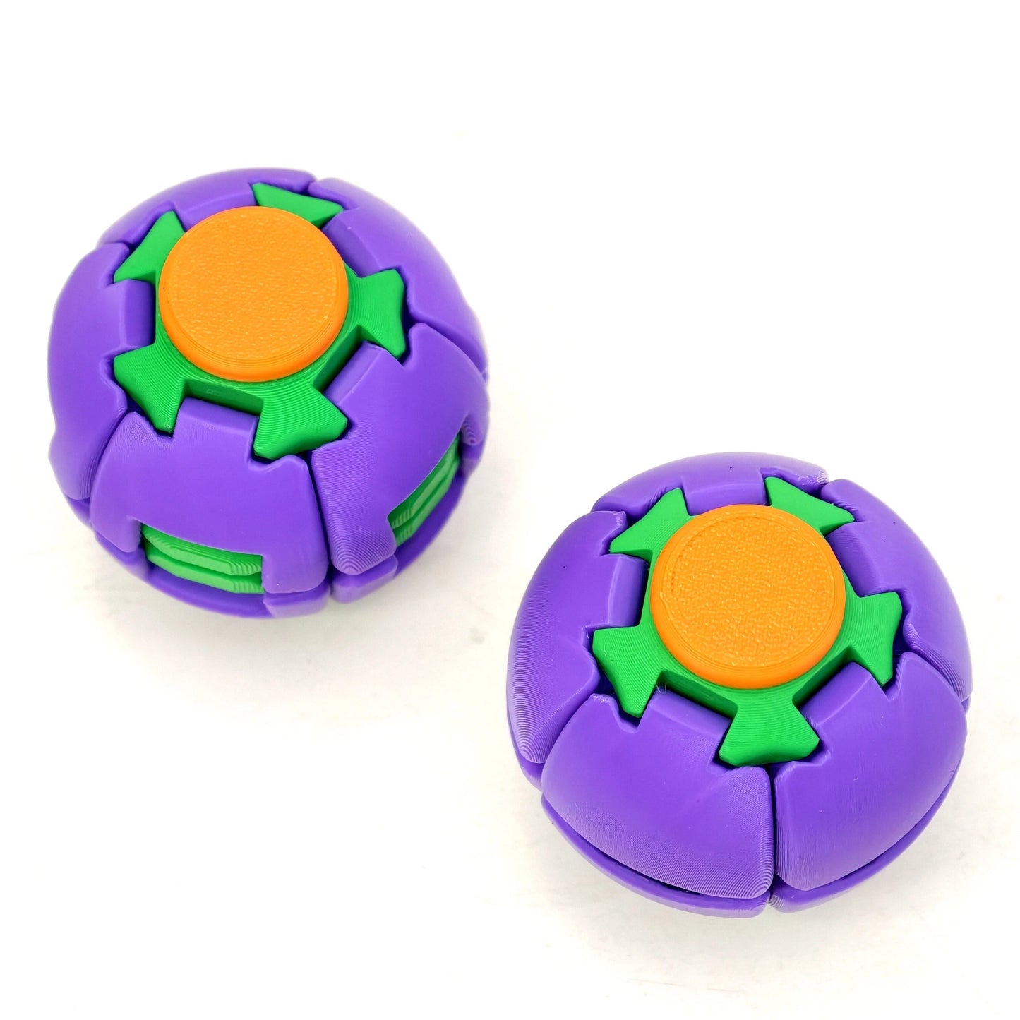 🔥LAST DAY 50% OFF🔥Press-to-Spin Stress Relief Fidget Ball🎁