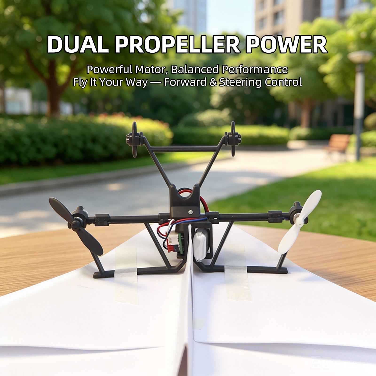 ✈️ Turn Any Paper Airplane Into a Real RC Flyer