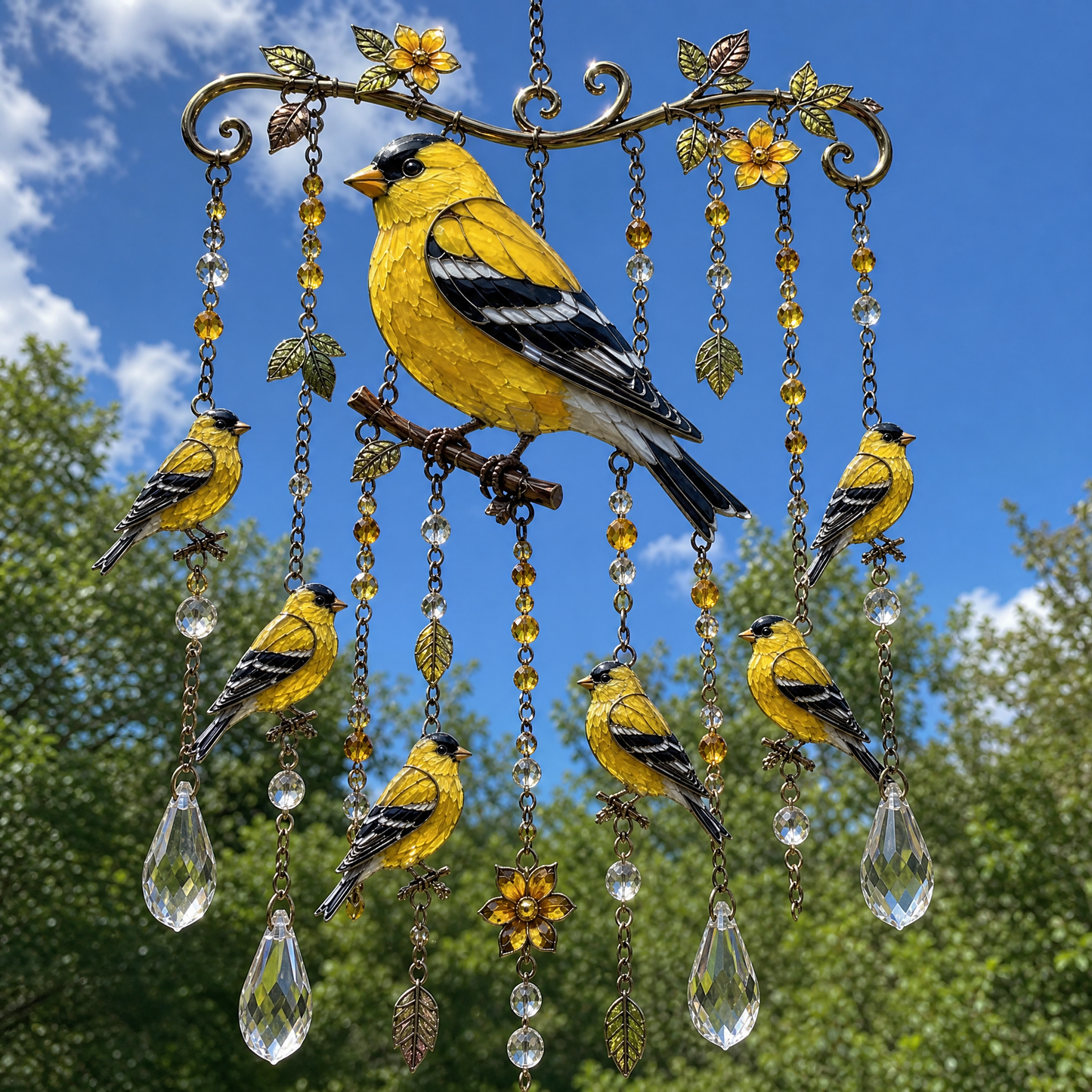 ✨ Last Day 49% OFF 🐦 Graceful Hummingbird Wind Chime 🍃 Add Beauty to Every Breeze