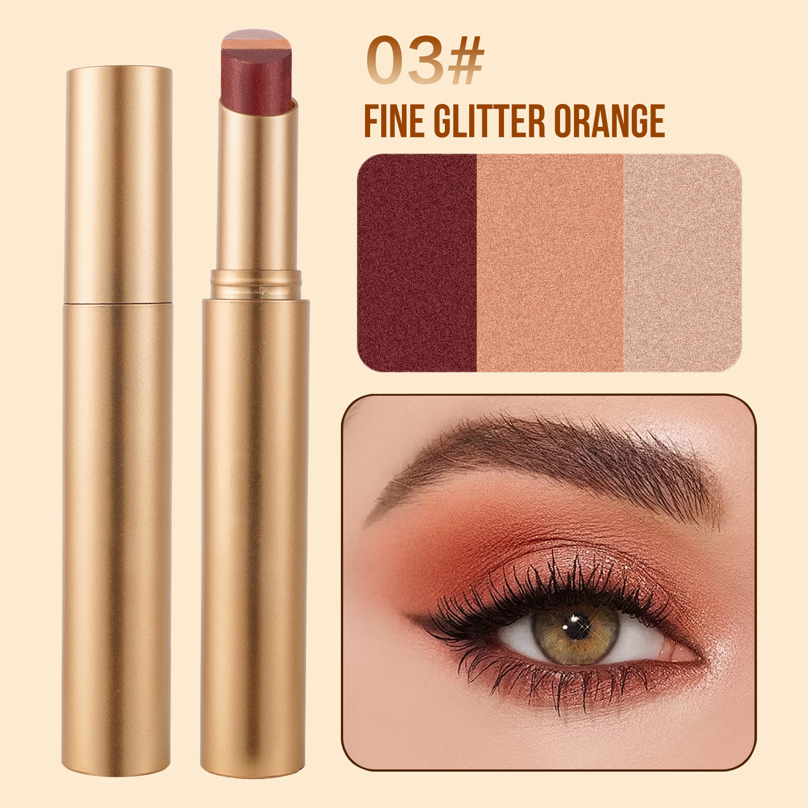 Shimmering Orange