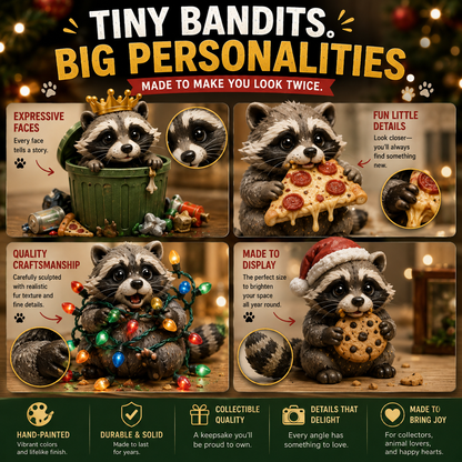 🔥Last Day 50% OFF🦝 Backyard Bandits Advent Calendar – 24 Days of Tiny Trouble