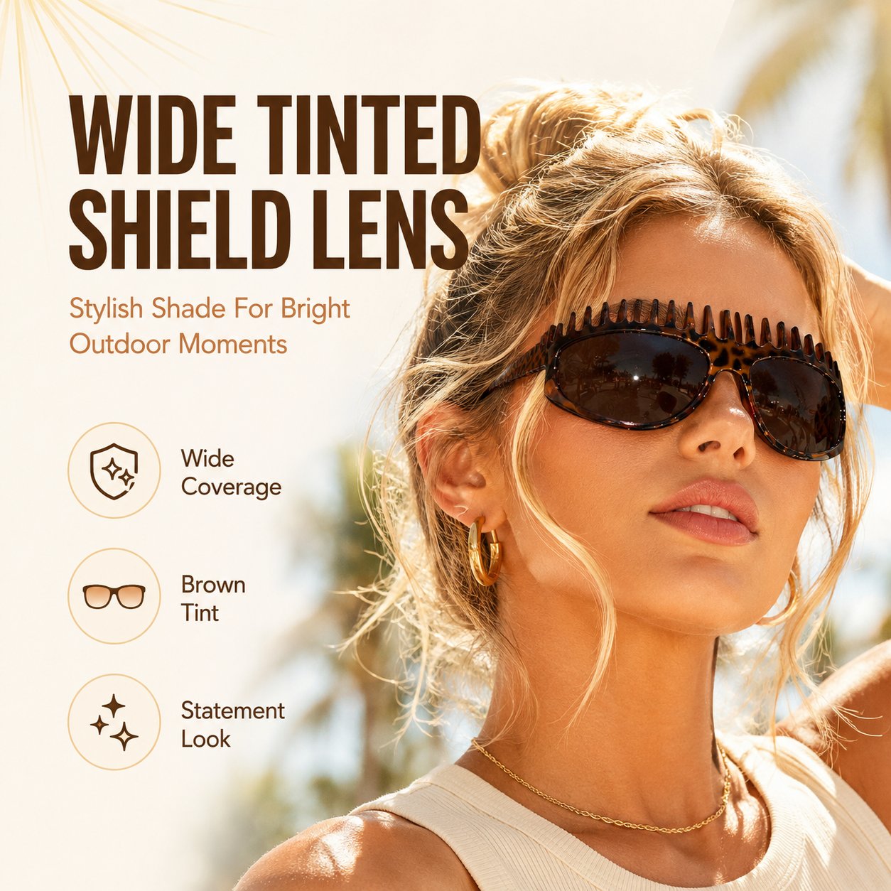 🔥Last Day 49% OFF🕶️2-In-1 Tortoiseshell Headband Sunglasses