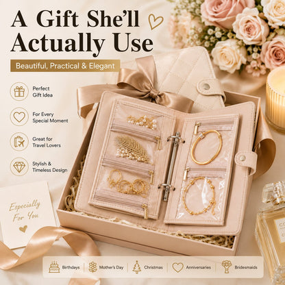 🔥Travel in Style – The Jewelry Notebook That Organizes Like Magic