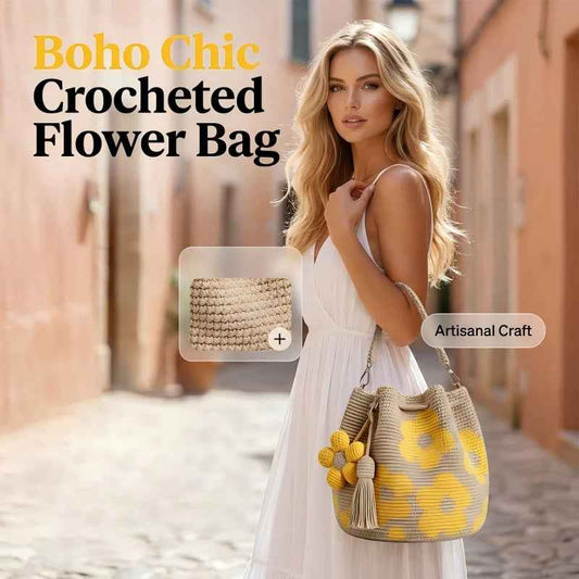 🌸NEW ARRIVAL LIMITED TIME OFFER ✨🌻Crochet Bucket Bag for Women——One tote. Endless summer vibes.🌼