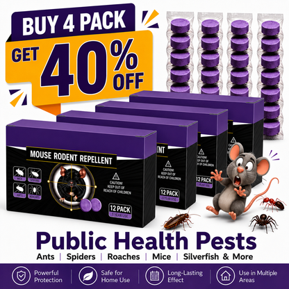✅ 10,000+ Happy Customers 🐭 All-Natural Peppermint & Cinnamon Pest & Rodent Repellent Pucks 🕷️🐍