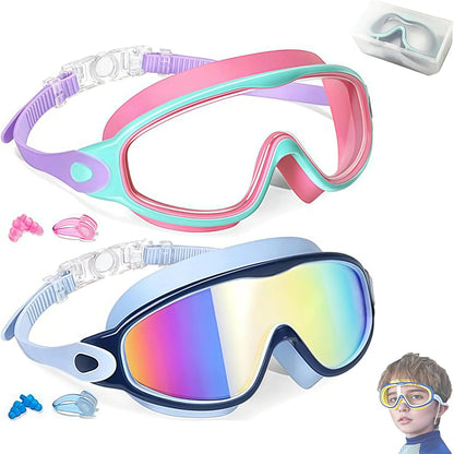 Kids Swim Goggles - UV Protection & Anti-Fog