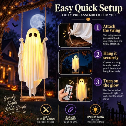 Glowing Ghost Swing