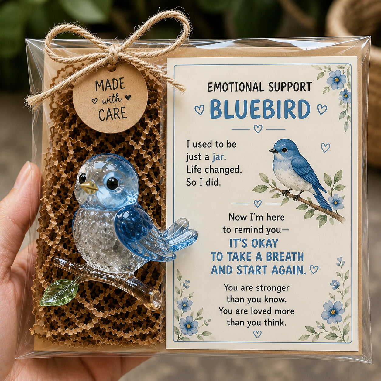 🔥Last Day 50% OFF🎁 Emotional Support Glass Animal Gift – A Little Reminder You Matter.