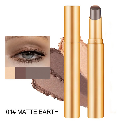 ✨ Tri-Color Gradient Eyeshadow Stick