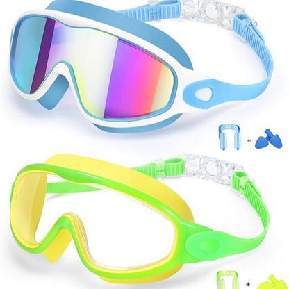 Kids Swim Goggles - UV Protection & Anti-Fog