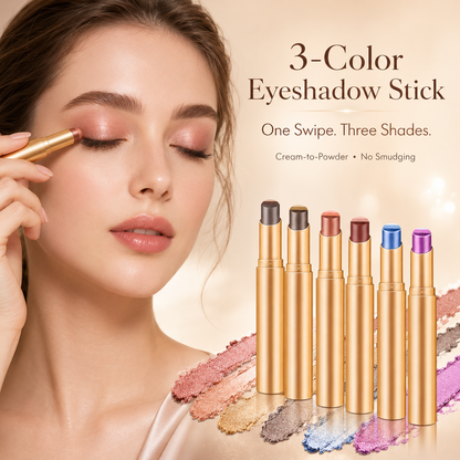 3 Color Eyeshadow Stick