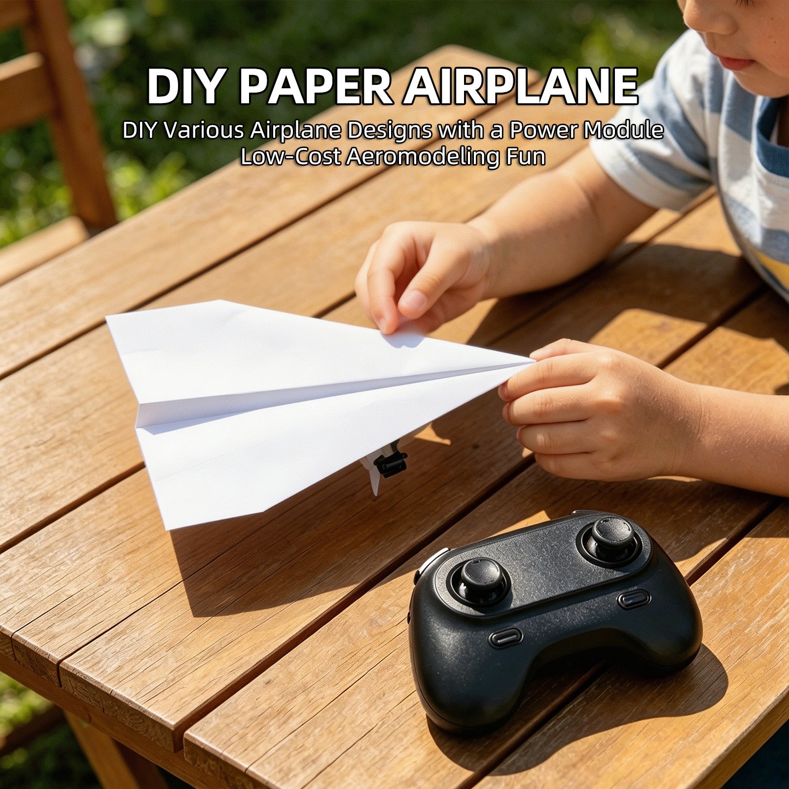 ✈️ Turn Any Paper Airplane Into a Real RC Flyer