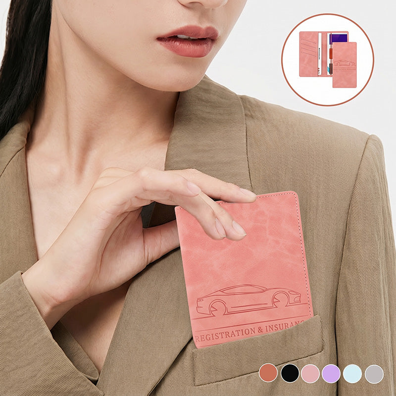 🚘Car Registration & Insurance Card Holder