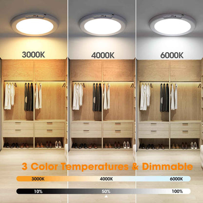💡 Motion Sensor Ceiling Light: 30-Second Install. 60-Day Battery. No Electrician.