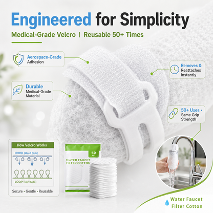 💧 Faucet Filter Bag – Reusable Tap Water Filter for Cleaner, Fresher Water