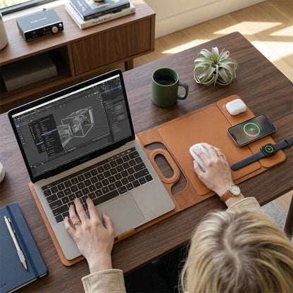 🔥Last Day 50% OFF🔥2026 New Premium Wireless Charging Laptop Bag