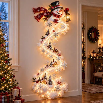 🚂 Santa’s Christmas Express – Magical LED Train Wall Light 🎄✨