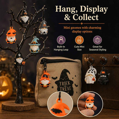 🎃 Last Day 50% OFF - 24 Days of Halloween Gnome Surprise Figures Advent Calendar Box