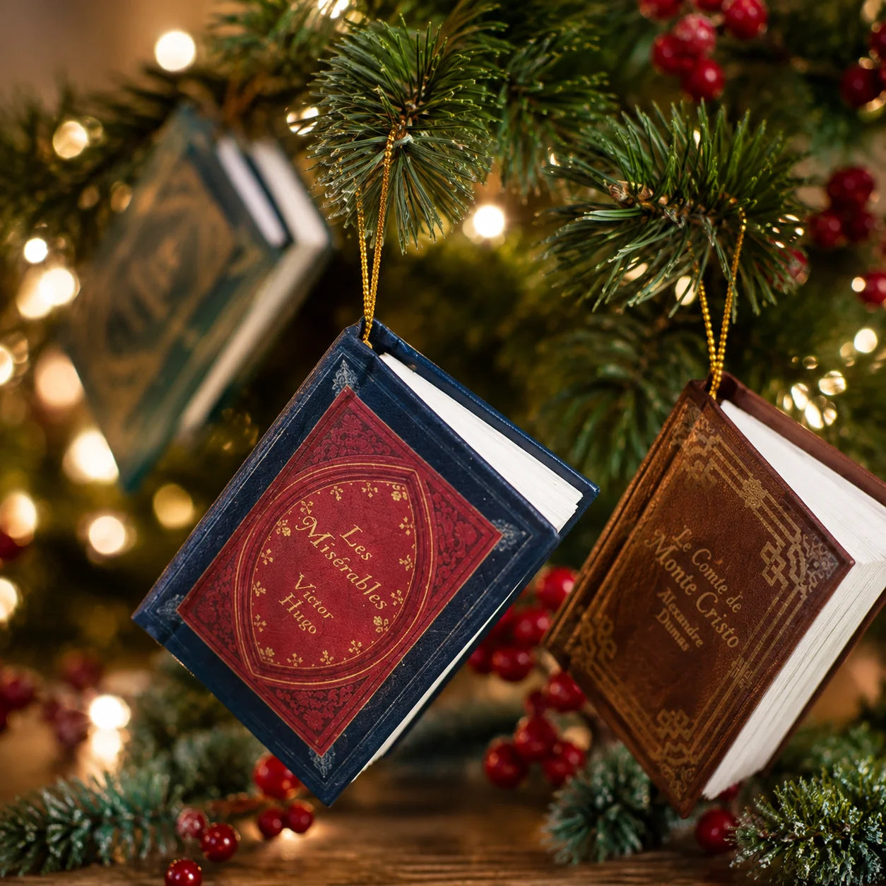 ✨Last Day Promotion 70% OFF 💥 Mini Book Ornament Advent📚 25-Day Mini Book Advent Calendar