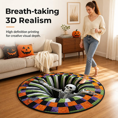 🔥Last Day 50% OFF🔥Spooky 3D Halloween Illusion Rug 🎃🕷️