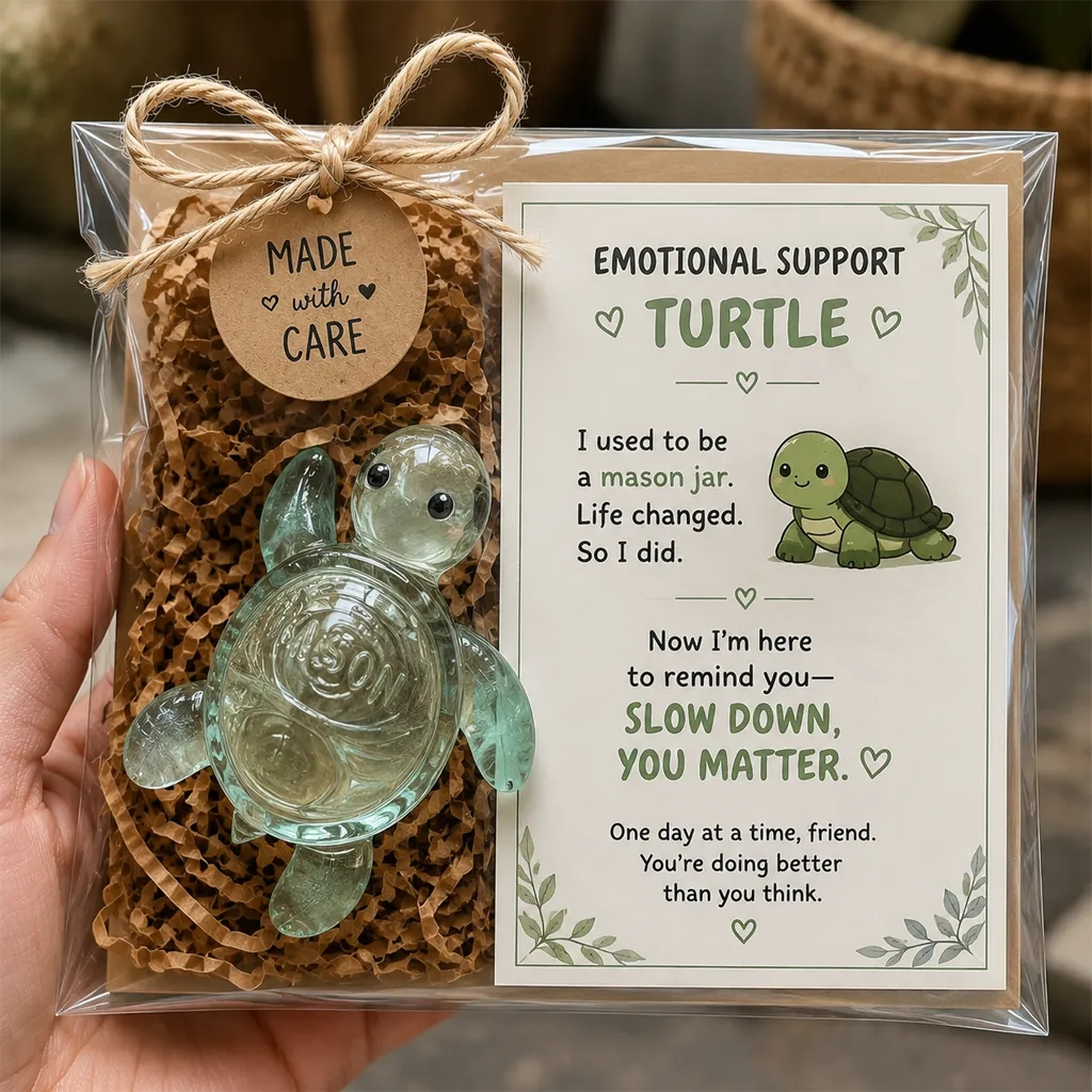 🔥Last Day 50% OFF🎁 Emotional Support Glass Animal Gift – A Little Reminder You Matter.