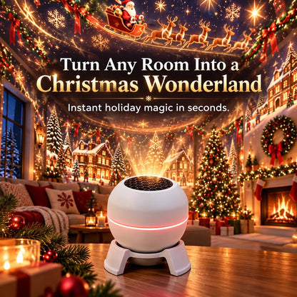 🎅 Turn Any Room Into a Christmas Wonderland – Holiday Projection Night Light