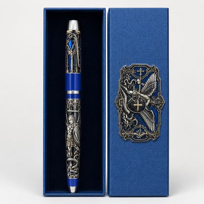 🔥 LAST DAY 50% OFF  ✝️ Sacred Legacy Faith-Inspired Keepsake Pen Collection | 6 Devotional Designs for Prayer Journaling, Bible Study & Meaningful Christian Gifts 🖊️✨