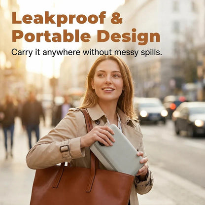 🍱 Self-Heating Electric Lunch Box – 1L Rechargeable Food Warmer, Leak-Proof & Portable